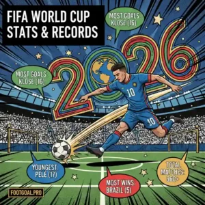 Statistiques et records de la Coupe du monde de la FIFA