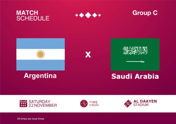 World Cup 2022: Argentina Vs Saudi Arabia