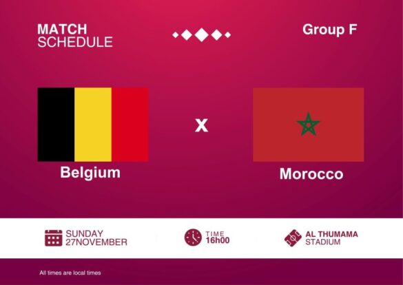 Belgium Vs Morocco