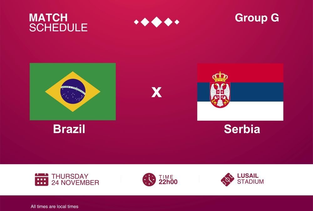 World Cup 2022: Brazil vs Serbia Match Preview