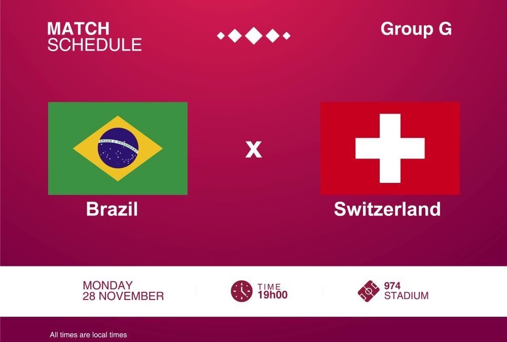 World Cup 2022: Brazil vs Switzerland Match Preview