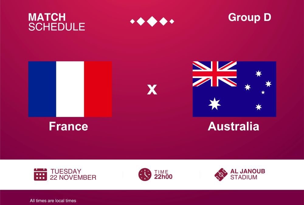 World Cup 2022: France vs Australia Match Preview