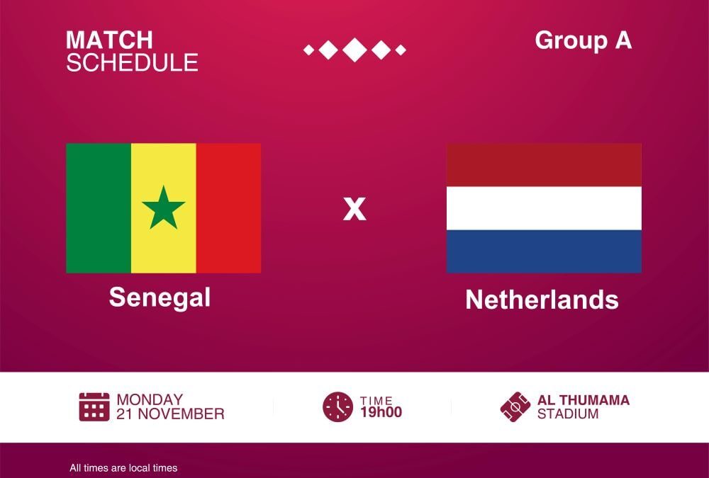 World Cup 2022: Senegal vs Netherlands Match Preview