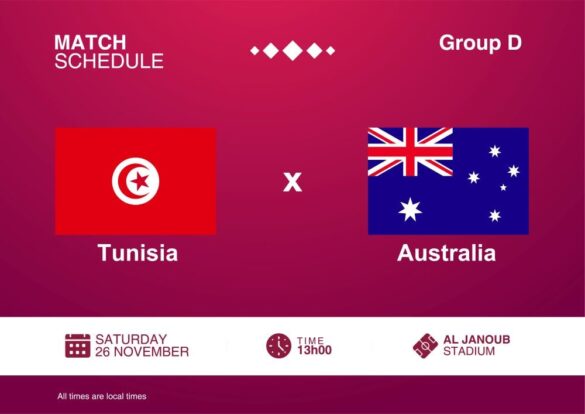 Tunisia Vs Australia