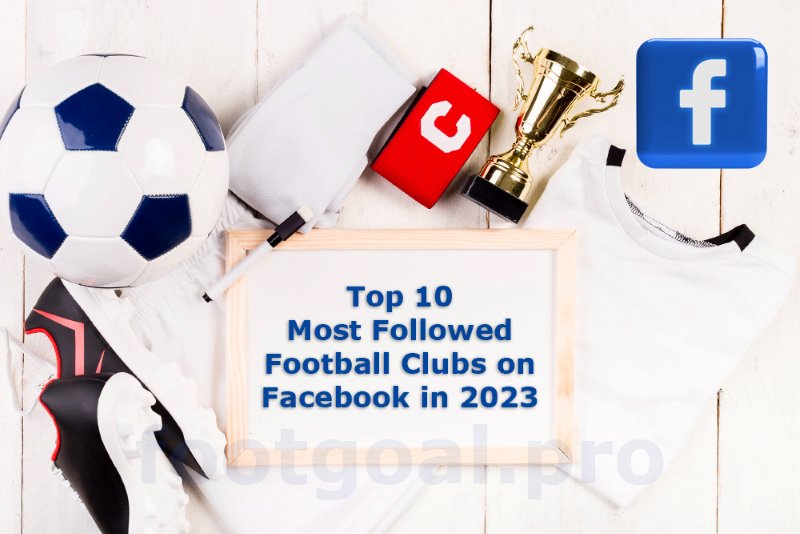 Top 10 Most Followed Football Clubs on Facebook in 2023
