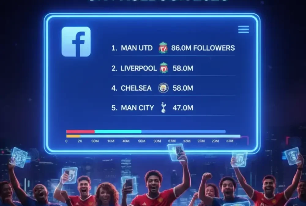 Top 10 Premier League Football Clubs on Facebook in 2026 (Updated)