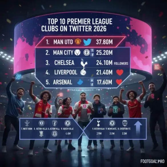 Top 10 Premier League Football Clubs on Twitter 2026_opt