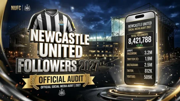 Newcastle United Followers on Social Media in 2027 Fan Base Audit