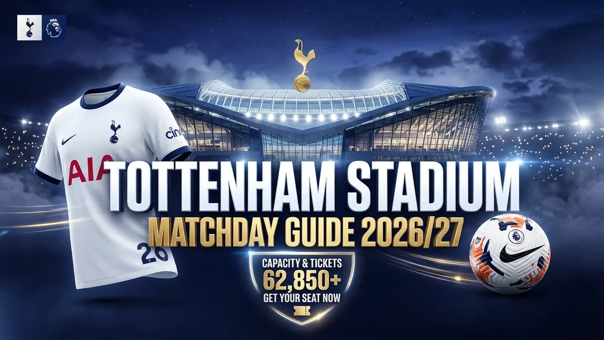 Estadio del Tottenham: aforo, entradas y cómo llegar (2026/27)