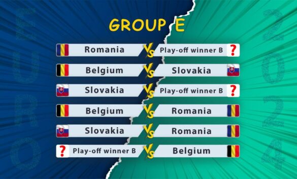 UEFA Euro 2024 Group E Fixtures & Dates Overview