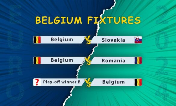 euro 2024 Belgium fixtures