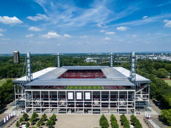 EURO 2024 Fusball Stadion Koln Luftbild Aerial 1