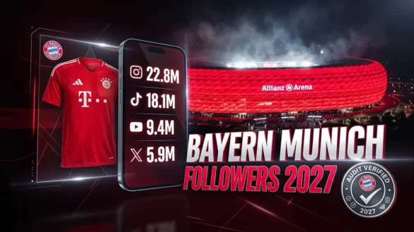 How Many Followers Does Bayern Munich Have on Social Media in 2027 Official Audit
