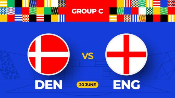 EURO 2024 Denmark vs England