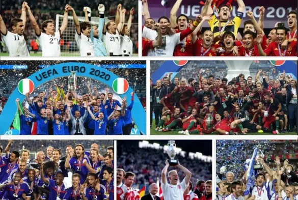 UEFA EURO All Winners