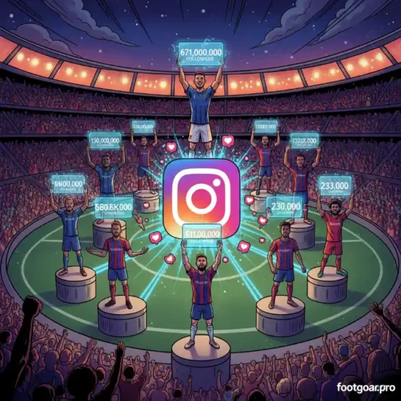 Top 10 Football Players with Most Fans on Instagram in 2026 opt