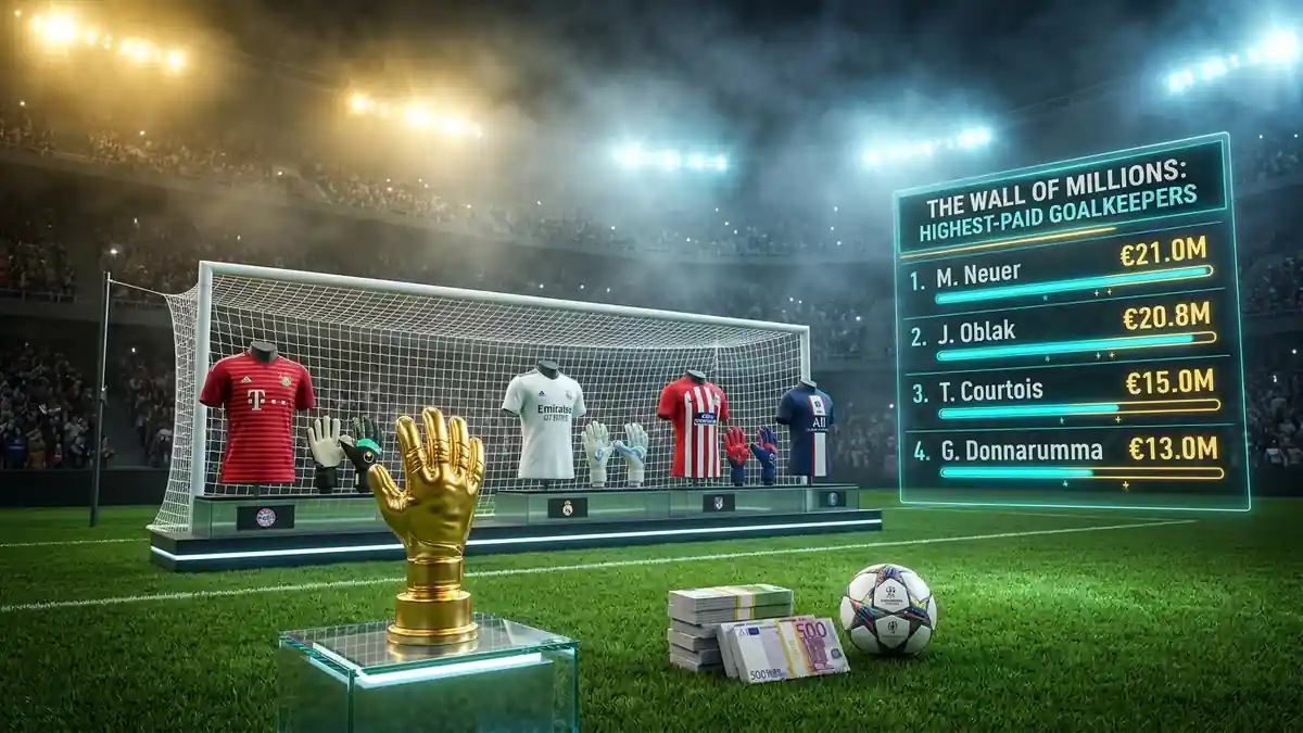 Top 10 Highest-Paid Goalkeepers in the World in 2026/27 (Weekly & Yearly Wages)
