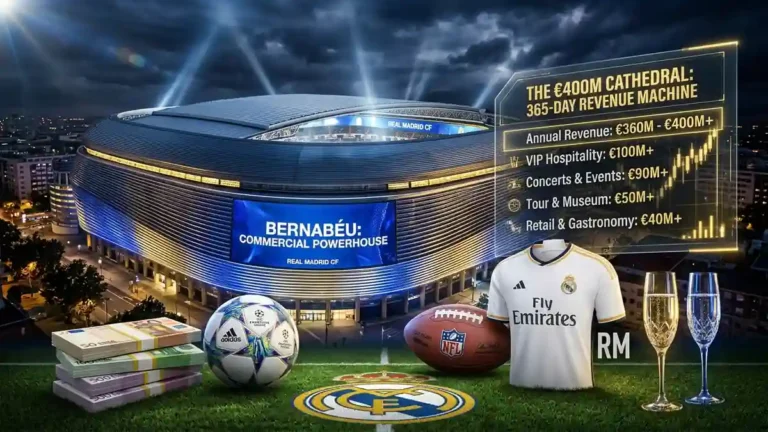 How Much Money Real Madrid Make From the New Santiago Bernabéu Every Season