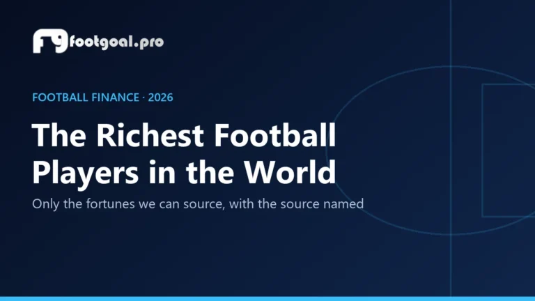 The Richest Football Players in the World in 2026: The Figures We Can Source