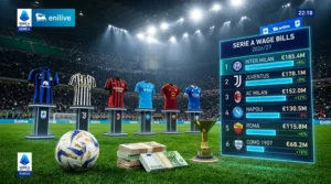 All 20 Serie A Clubs Ranked by Annual Wage Bill in 2026/27 (Net vs. Gross Payroll)