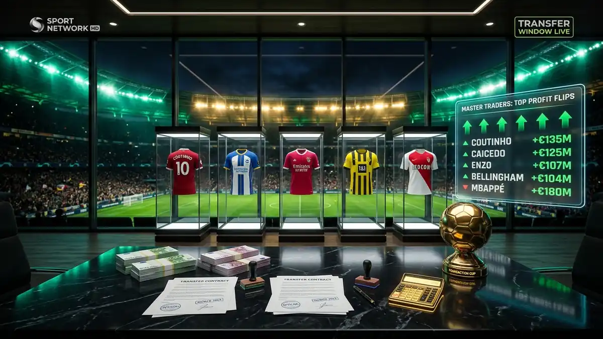 Top 10 Most Profitable Player Transfers in Football History (Pure Resale Profit Ranked)